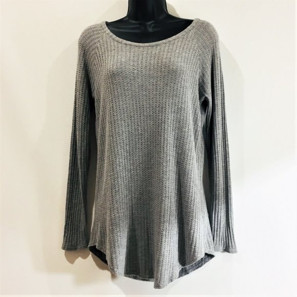 Chaser Long Sleeve Thermal / Waffle Knit Tee - M - Picture 2 of 7